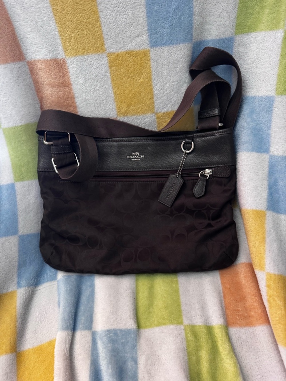 Coach Spencer Nylon Crossbody